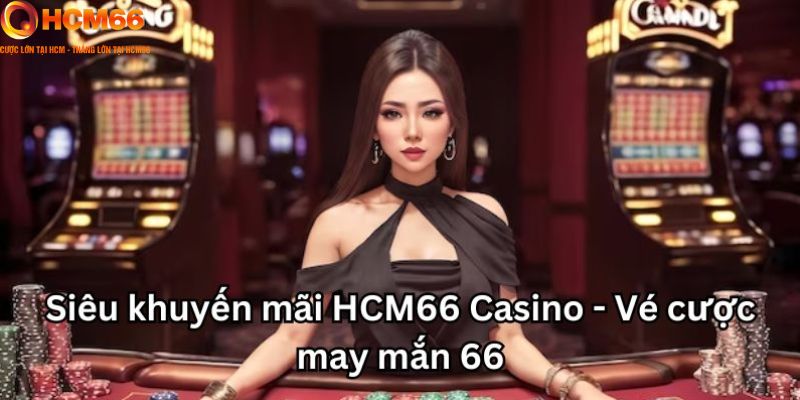 Sự Kiện Siêu Khuyến Mãi HCM66 casino - Vé cược may mắn 66